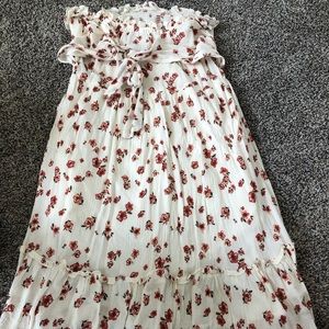 Floral print summer dress